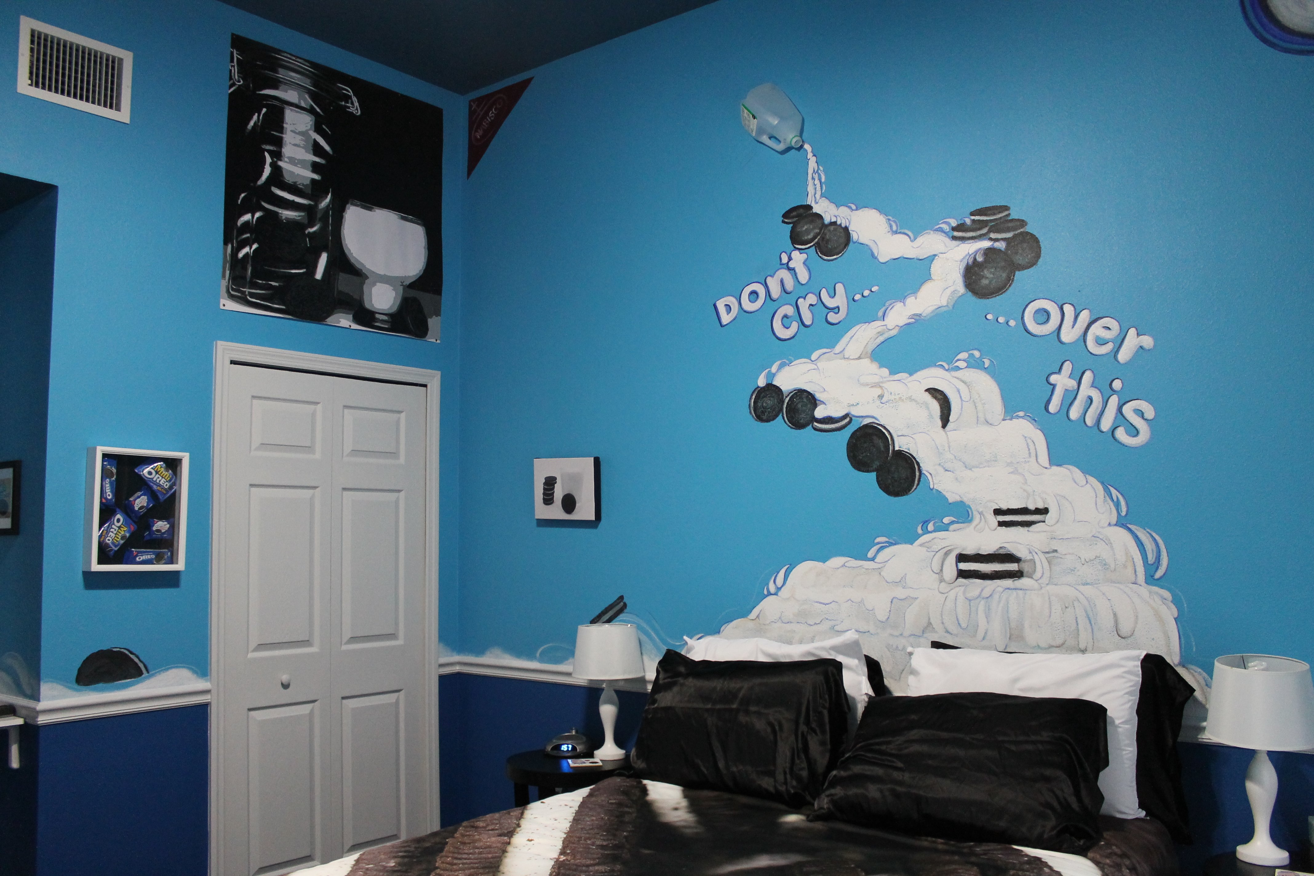 The Sweet Escape Oreo Cookies and Milk Bedroom